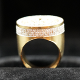 10k Gold Diamond Ring