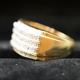 10k Gold Diamond Ring