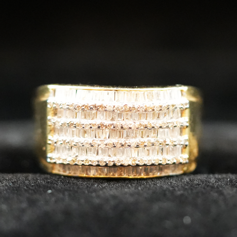 10k Gold Diamond Ring