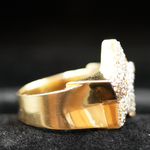 10k Gold Diamond Ring