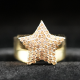10k Gold Diamond Ring