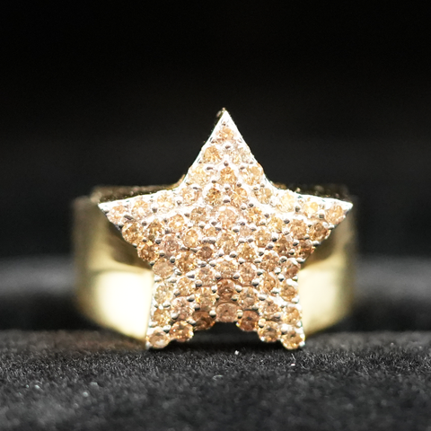10k Gold Diamond Ring