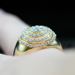 10k Gold Diamond Ring