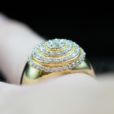 10k Gold Diamond Ring