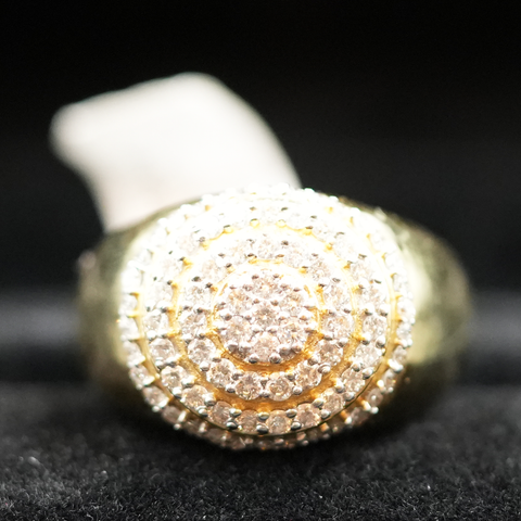 10k Gold Diamond Ring