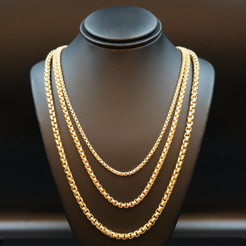 10k Gold Chain (24Inch x 2.4mm)