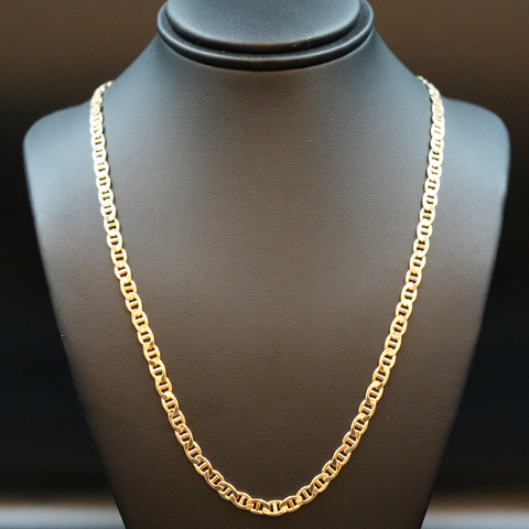 10k Gold Chain (24Inch x 3.7mm)