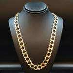 10k Gold Cuban Chain (24Inch x 10mm)