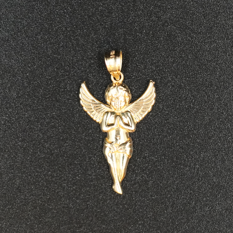 10k Gold Angel Pendant