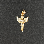 10k Gold Angel Pendant