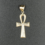 10k Gold Cross Pendant