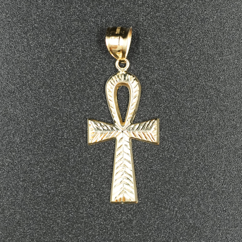 10k Gold Cross Pendant