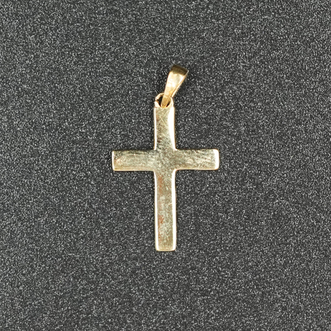 10k Gold Cross Pendant