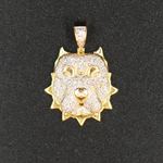 Dog Diamond Pendant