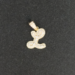 L Diamond Pendant