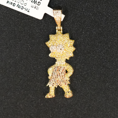 Simpson Diamond Pendant