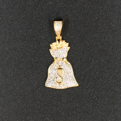 Money Bag Diamond Pendant