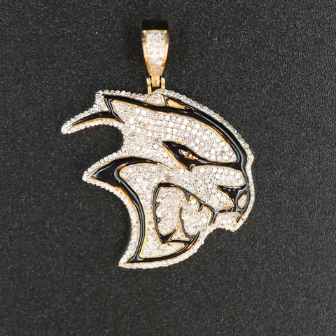 Panther Diamond Pendant