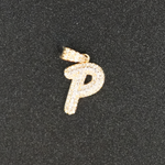P Diamond Pendant