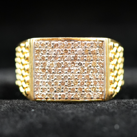 10k Gold Diamond Ring