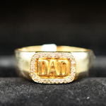 10k Gold Diamond Ring