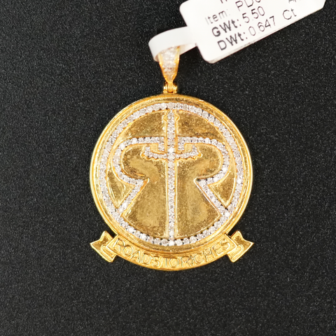 Road Runner Diamond Pendant