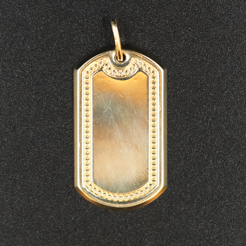 Dog Tag Pendant
