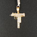 Uzi Diamond Pendant