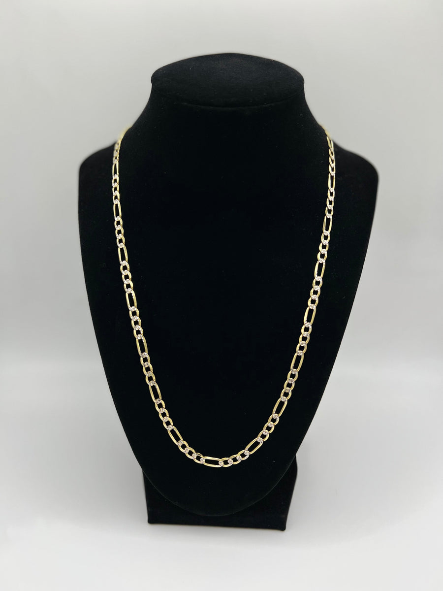 16.50 24” Two Town Diamond Cut Figueroa 10K Chain – Tri-City Gold Halifax