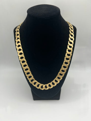 115.51g 26” Square Link 10k Chain